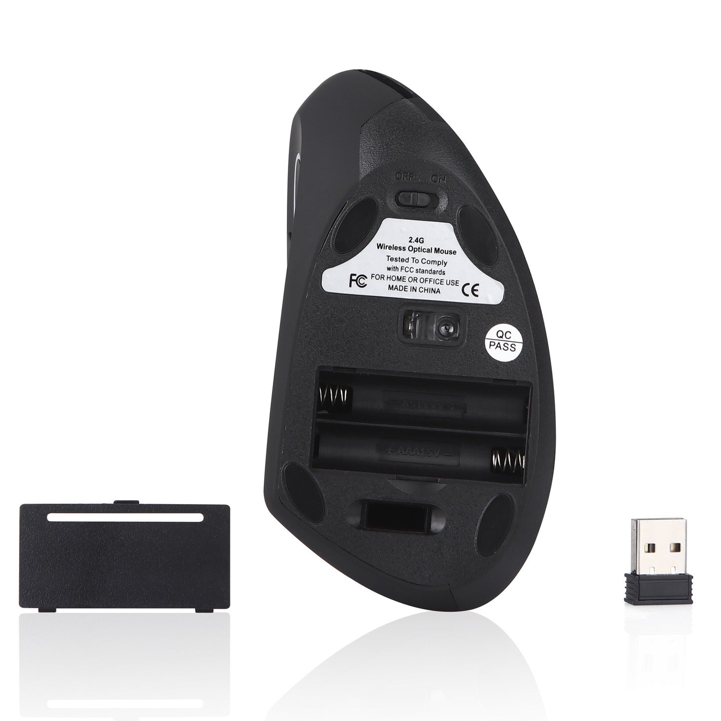 Souris ergonomique à piles – gaucher