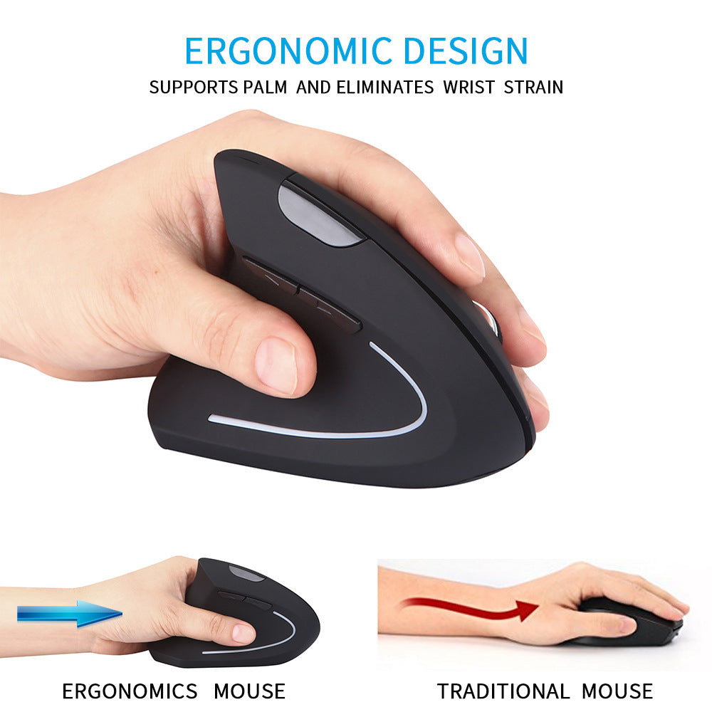 Souris ergonomique à piles – gaucher