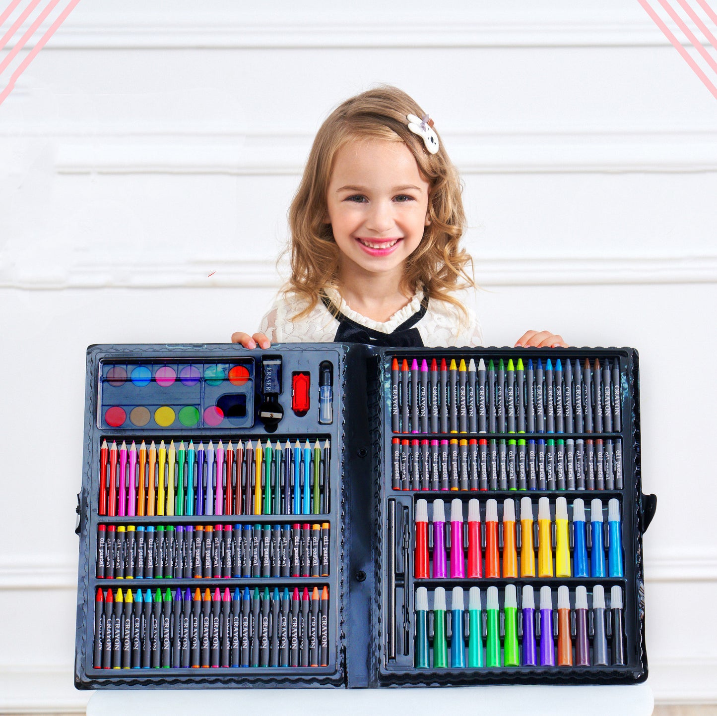Coffret à dessin - 168 pièces